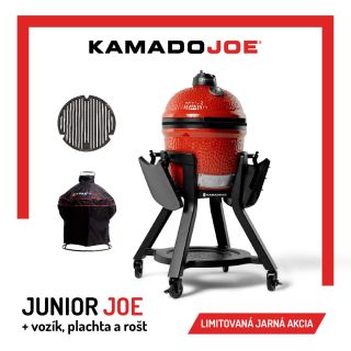🔥Nezmeškajte jarnú zľavu takmer -30% na sadu grilu Kamado Joe Junior! 💥Využite našu mimoriadnu jarnú akciu a získajte...
